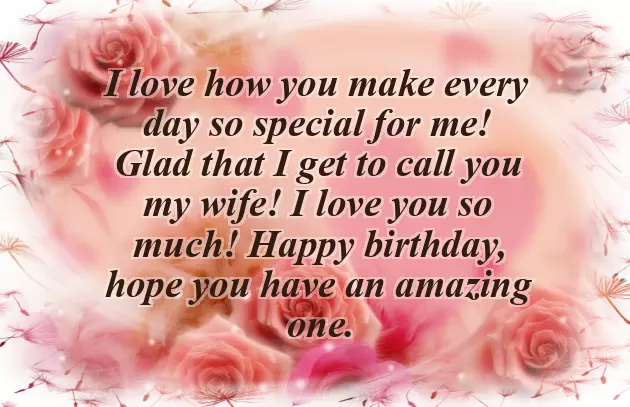 Wishing Your Wife Happy Birthday Wishing Your Wife Happy Birthday