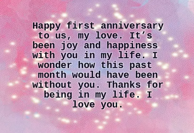1St Month Anniversary Wishes For Husband 1St Month Anniversary Wishes For Husband