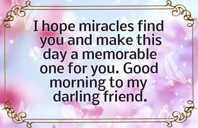 Good Morning Message Sms