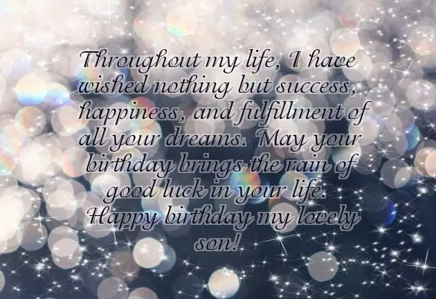 Happy Birthday My Lovely Son Happy Birthday My Lovely Son
