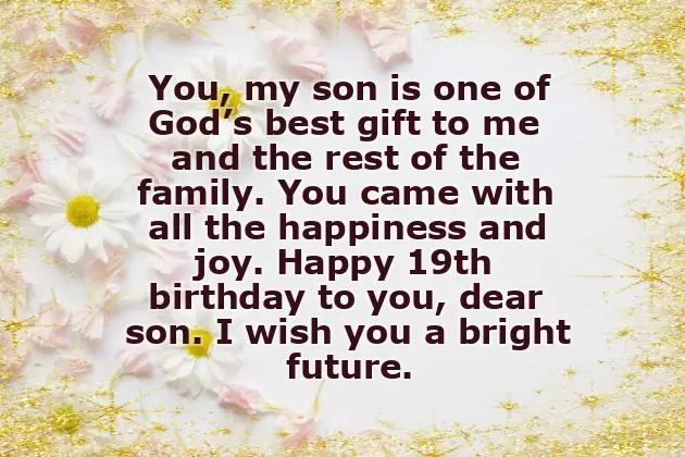 Happy 19Th Birthday To My Son