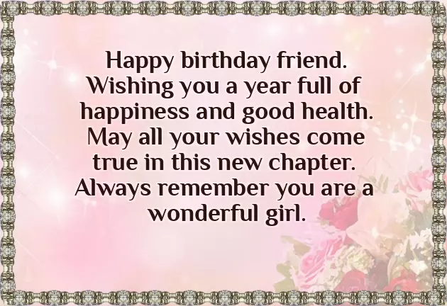 Happy Birthday Wishes For A Close Female Friend Happy Birthday Wishes For A Close Female Friend
