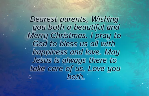 Christmas Wishes For Father