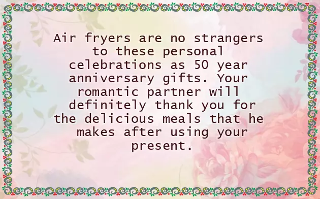 50 Year Anniversary Gift