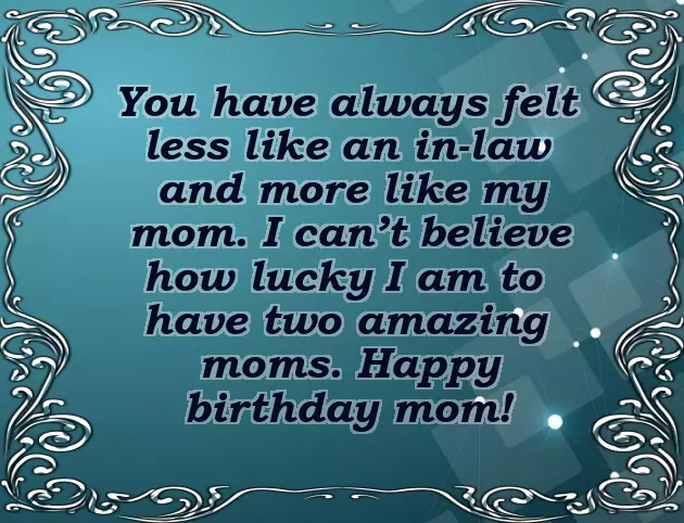 Birthday Greetings To My Mother In Law