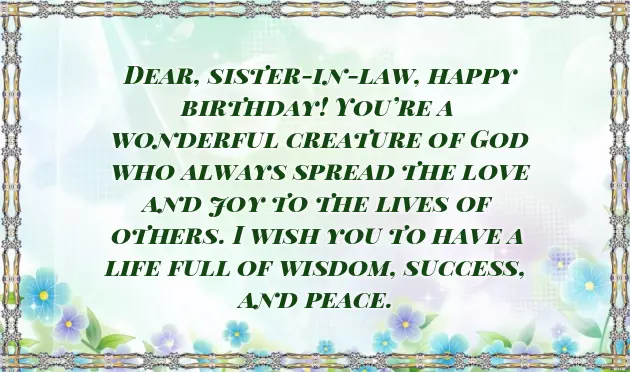 Birthday Wishes To Sister In Law Husband Birthday Wishes To Sister In Law Husband