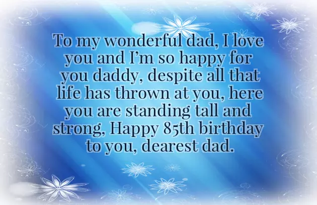 85Th Birthday Wishes For Grandfather
