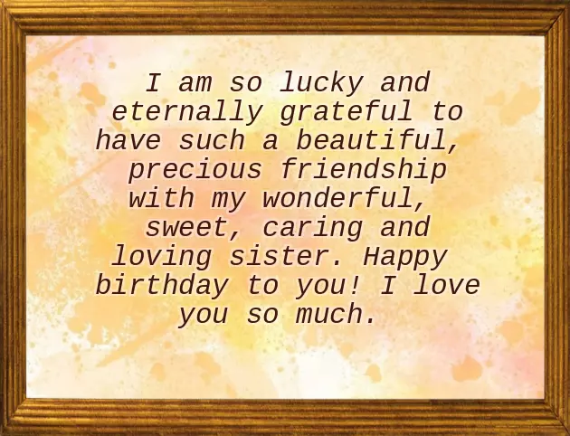 Birthday Wishes For Favourite Sister Birthday Wishes For Favourite Sister