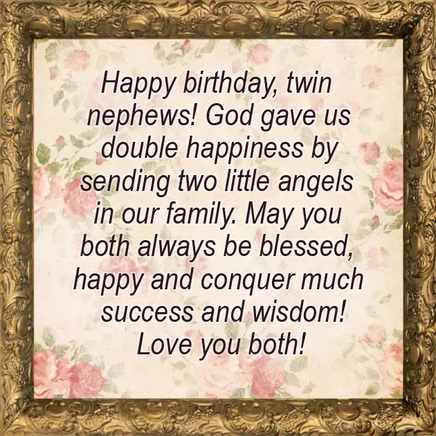 Happy Birthday Wishes For Nephew Boy