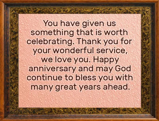 Congratulations On 25 Years Of Service