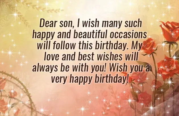 Birthday Wish For Younger Son Birthday Wish For Younger Son