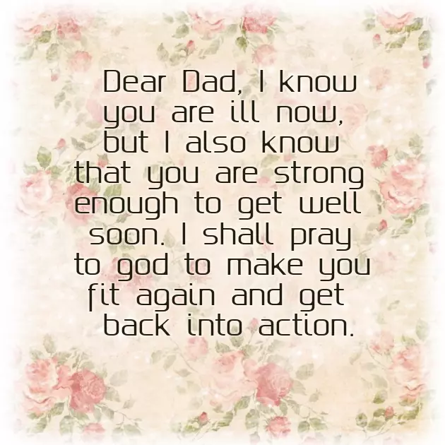 Get Well Soon Daddy Quotes
