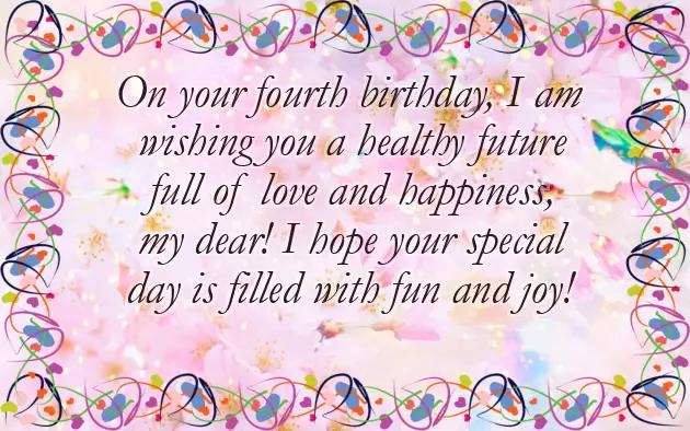 Happy 4Th Birthday Princess