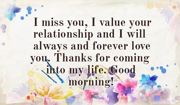 Good Morning Message For Long Distance Boyfriend
