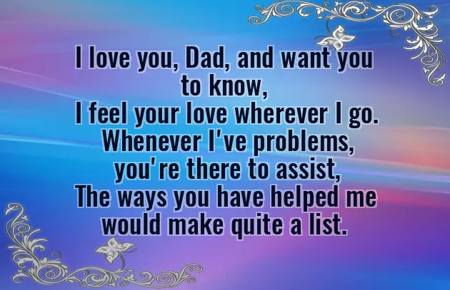 Poem For Father Poem For Father