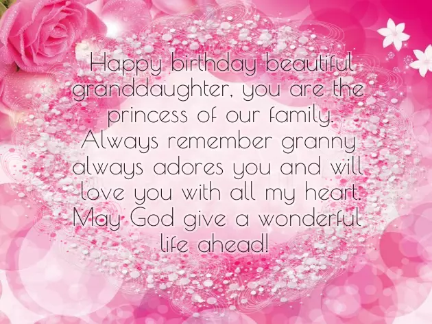 Happy Birthday To My First Granddaughter Happy Birthday To My First Granddaughter