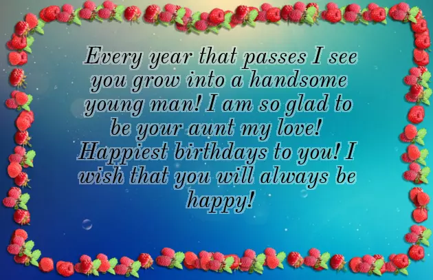 Blessing Birthday Wishes For Nephew From Aunt Blessing Birthday Wishes For Nephew From Aunt