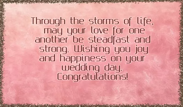 Short Wedding Message Short Wedding Message