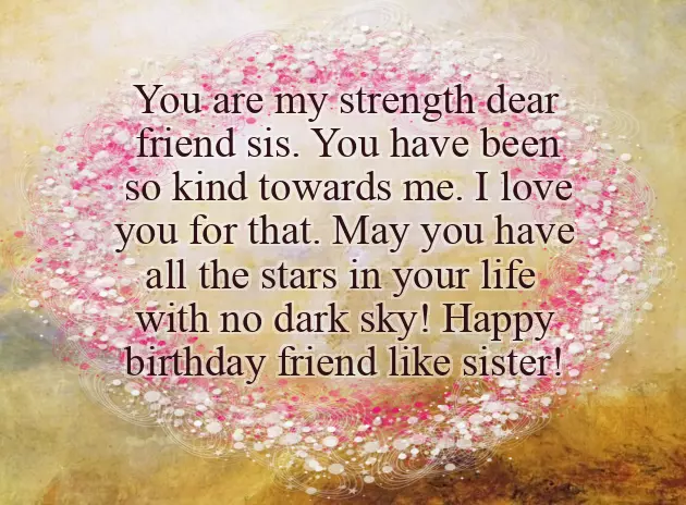 Birthday Wishes For Sister Not By Blood Birthday Wishes For Sister Not By Blood