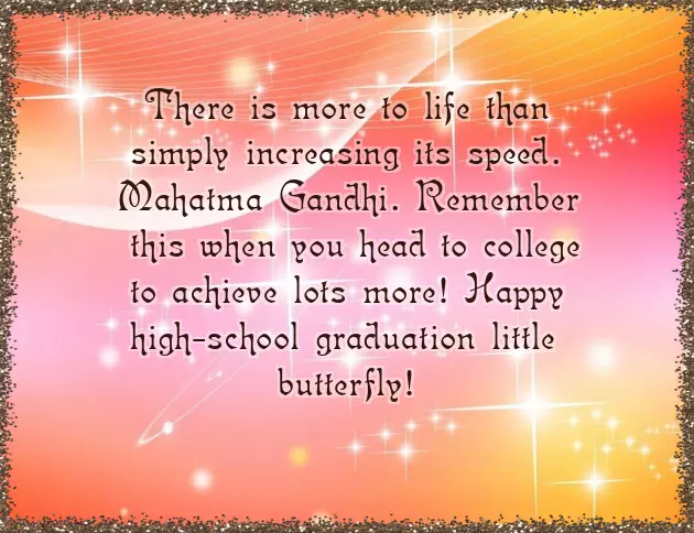Wishes For Graduation High School