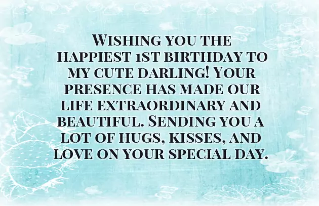 Birthday Wish For My Son First Birthday