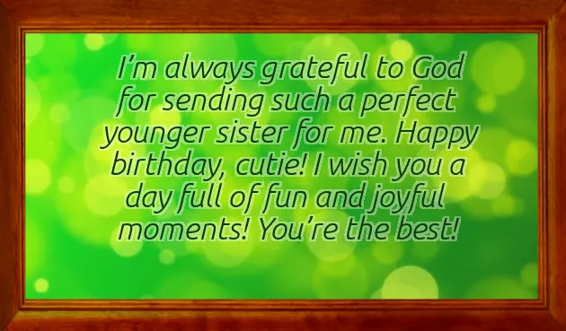 25Th Birthday Wishes For Sister