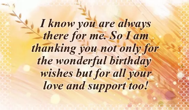 Words To Say Thank You For Birthday Wishes