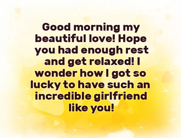 Morning Greetings To A Lover