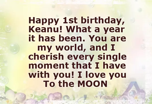 Birthday Wishes For My One Year Old Son Birthday Wishes For My One Year Old Son