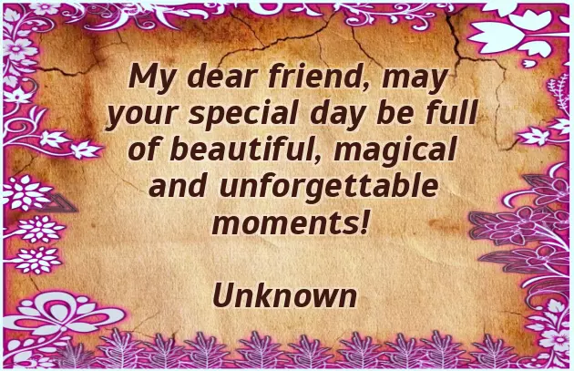 Happy Birthday Message For Best Friend Girl