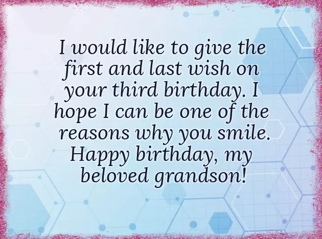 Happy 3Rd Birthday My Son Quotes