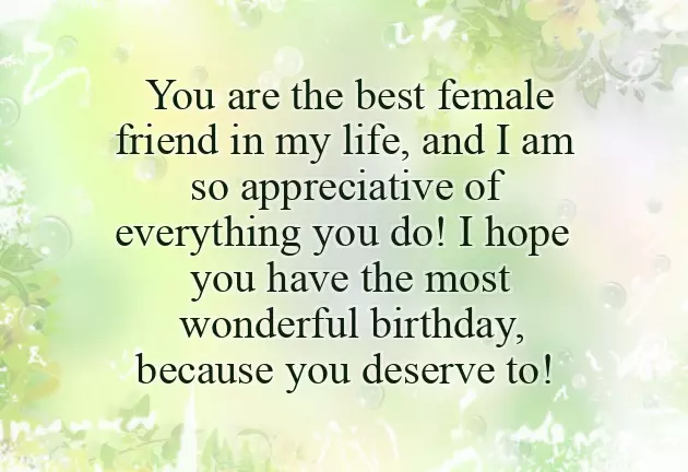 Happy Birthday To A Female Friend Quotes Happy Birthday To A Female Friend Quotes