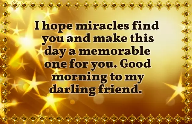 Romantic Good Morning Message For Friend