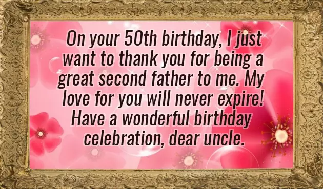 Happy Birthday From Uncle To Nephew