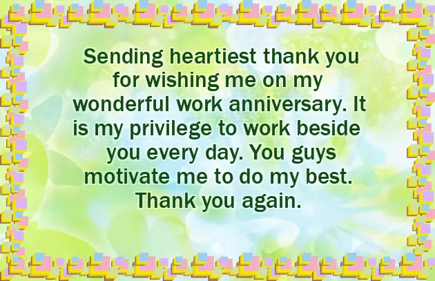 Congratulations On Work Anniversary Congratulations On Work Anniversary