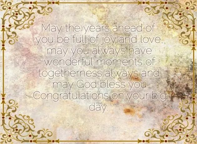 Congratulations To Your Sister On Her Wedding