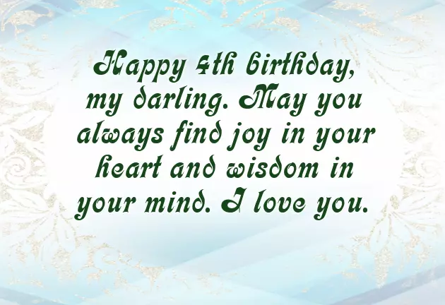 Happy Birthday To 4 Year Old Daughter Happy Birthday To 4 Year Old Daughter