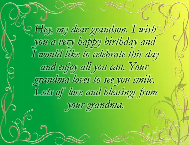 Greetings For Grandson Birthday Greetings For Grandson Birthday