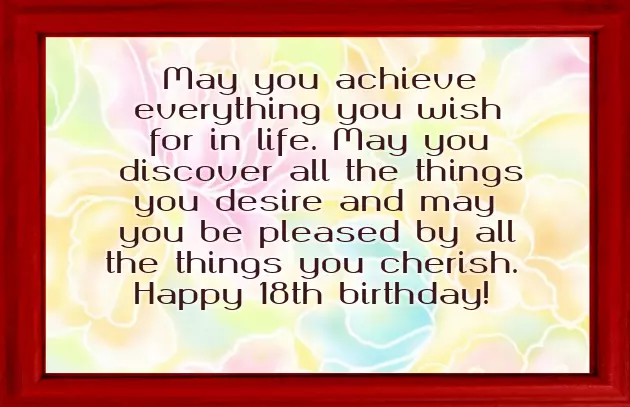 Happy 18Th Birthday Wishes For Nephew Happy 18Th Birthday Wishes For Nephew
