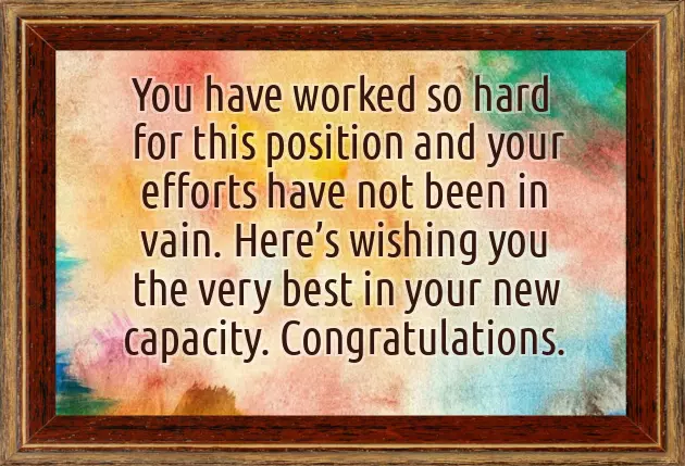 Congratulations On Your Professorship