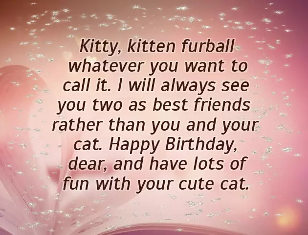 Cat Birthday Wishes Cat Birthday Wishes