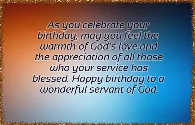 Pastor Birthday Wishes Pastor Birthday Wishes