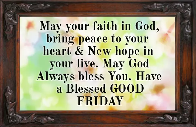Wish You Happy Good Friday