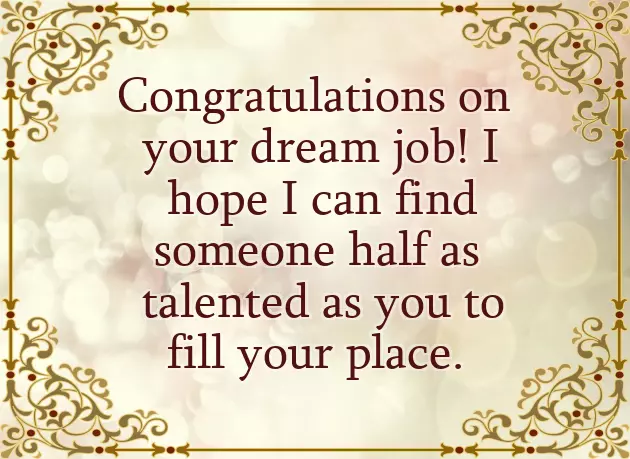 Congratulations On Your New Responsibilities Congratulations On Your New Responsibilities