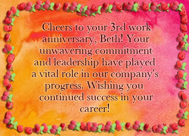 Work Anniversary Messages Work Anniversary Messages