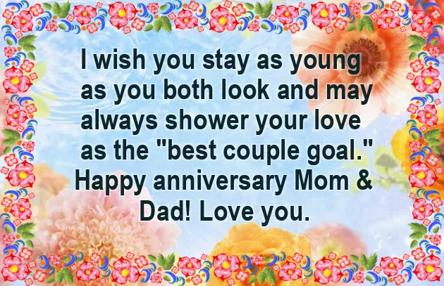 Happy Anniversary Wishes For Dad And Mom