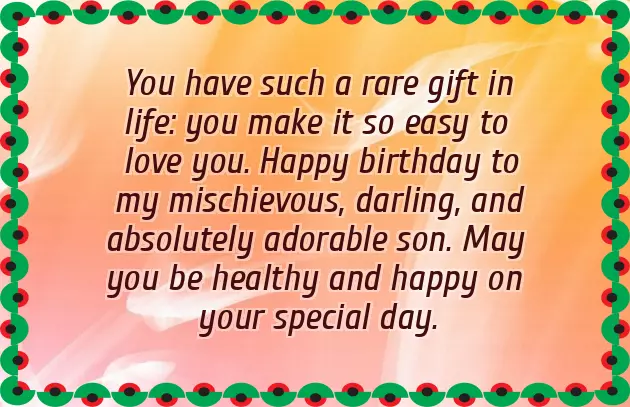 Birthday Wishes From Mum To Son Birthday Wishes From Mum To Son