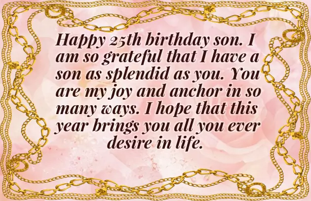 Birthday Wish To Son From Dad Birthday Wish To Son From Dad