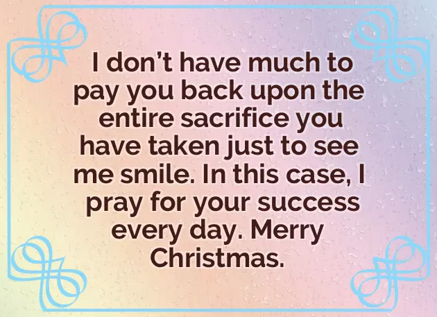 Advance Christmas Message Advance Christmas Message