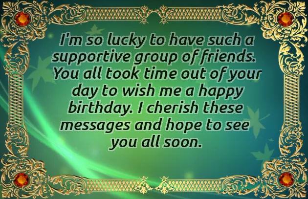 Thanks For Birthday Wishes On Facebook